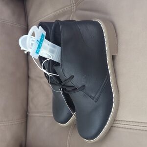 The Children's Place Boys Lace Up Boots Black Size 3
